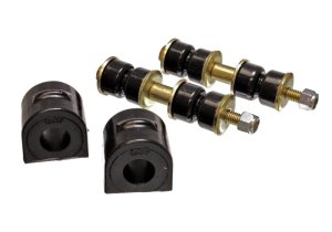 Ford Focus Sway Bar Bushing Set - Rear - Energy Suspension - 20mm, Performance Polyurethane, Incl. Sway Bar End Links - Black - `00-`04
